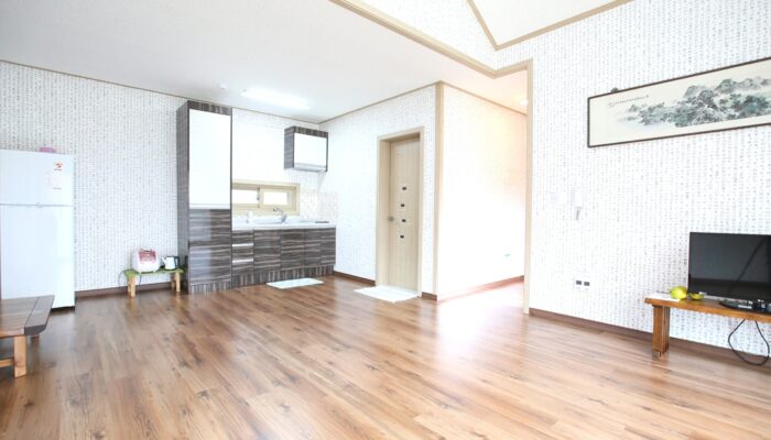 송이능이방 내부